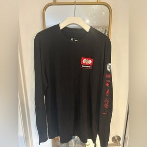 Nike Long Sleeve T-Shirt Los Angeles Clippers x Riverton Recordings Collab